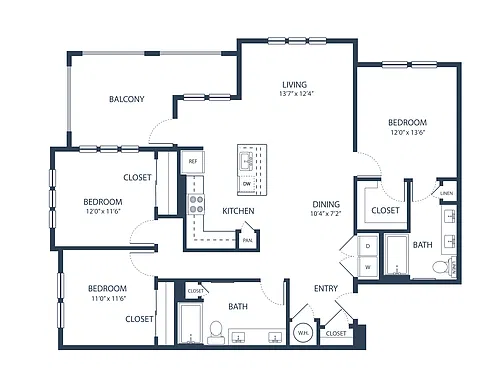 Floor plan C1