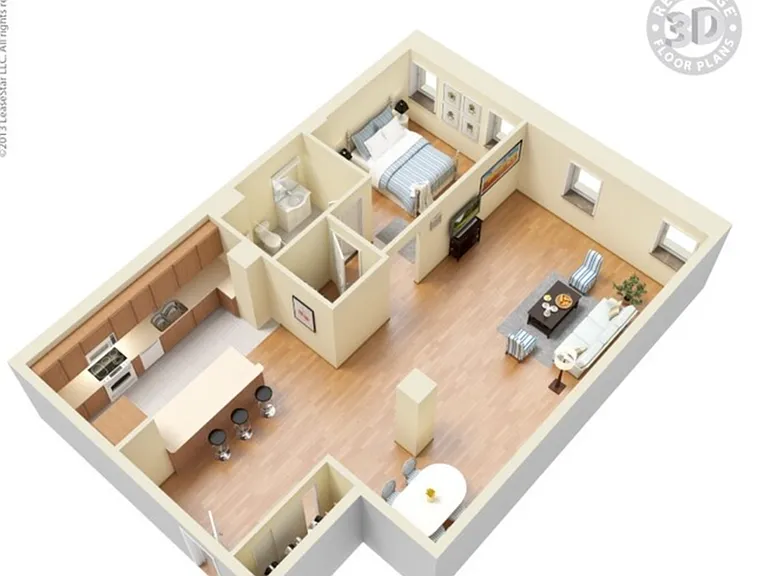 1I Floorplan 1I Floorplan