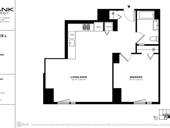 2nd image of 600 W 58th St APT 10L
