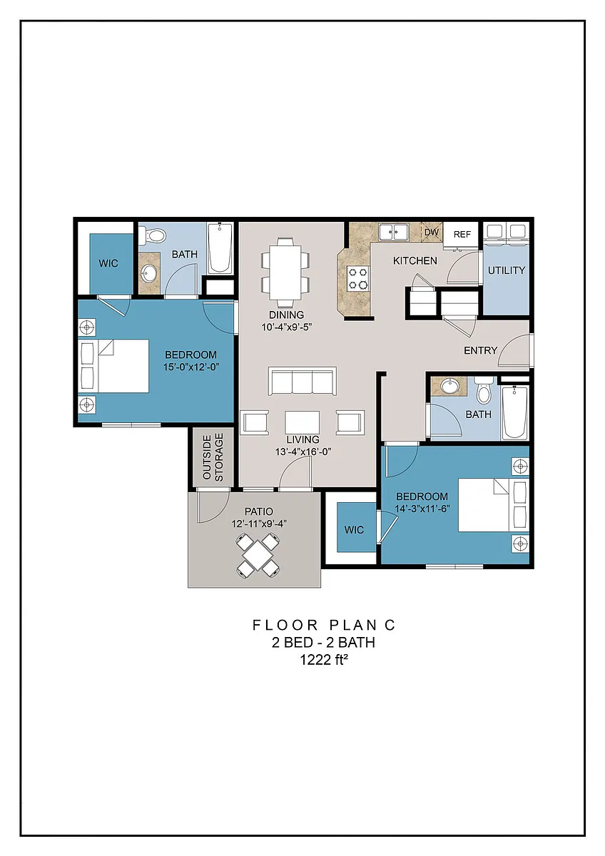 Floor plan C