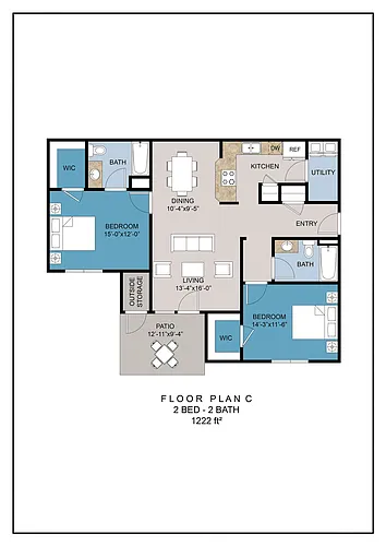 Floor plan C