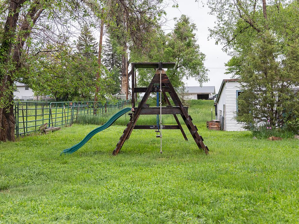 A big yard to play in.