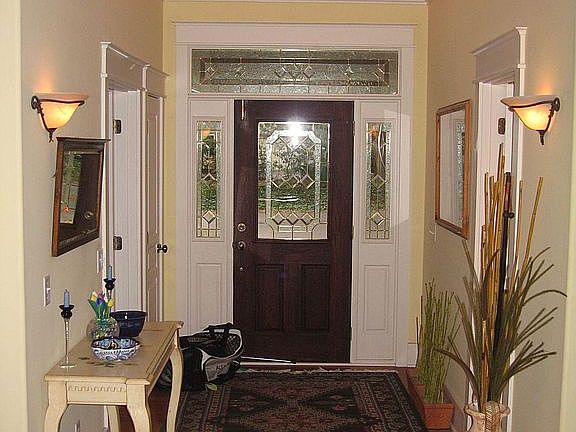 Entry Foyer with Cathederal Ceiling