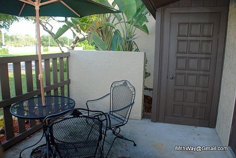 Front patio.
