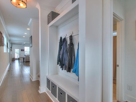 Cubby area in front door entrance/hallway.