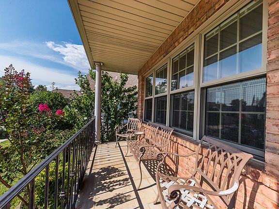 Sun-Drenched Front Porch
