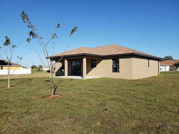 Large backyard