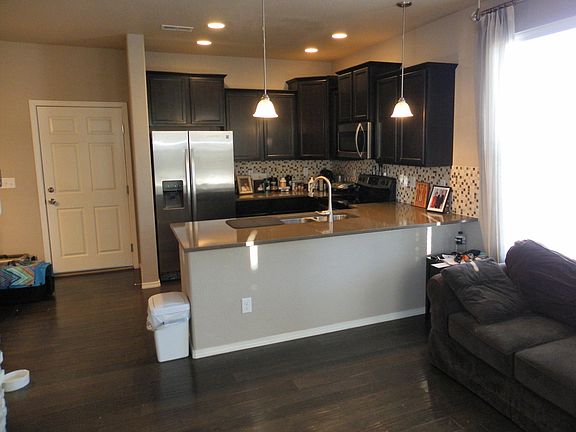 Beautiful kitchen with stainless appliances