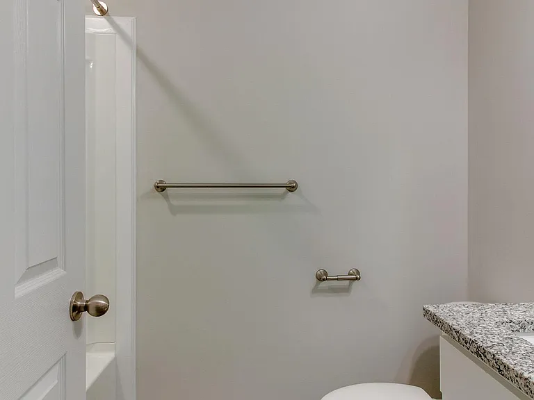 Full Bathroom Upstairs with Bathtub / Shower Combo LVP Flooring