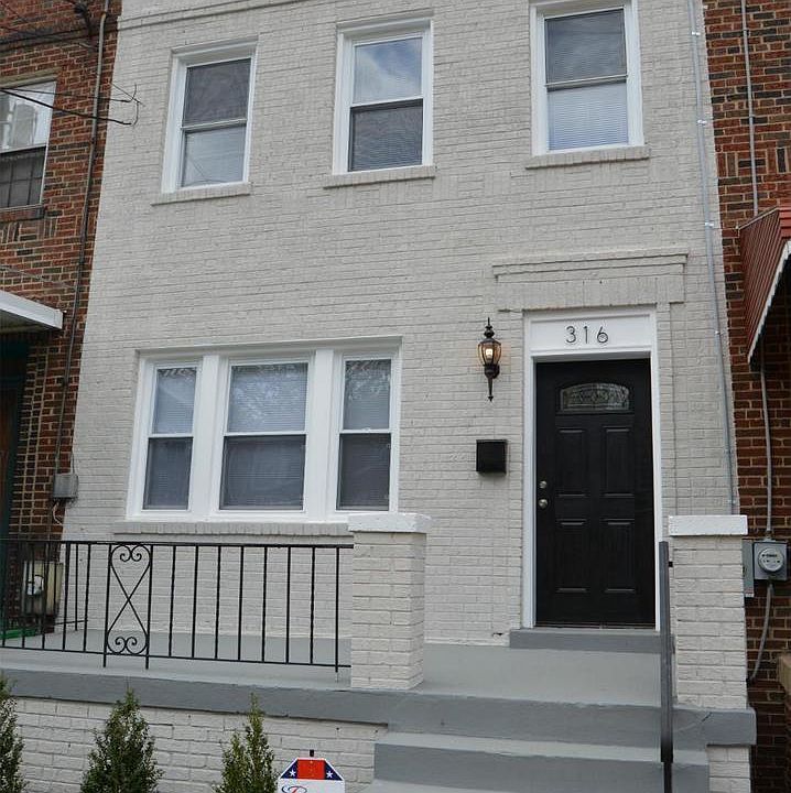 front of the house