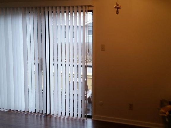 has a large outside patio