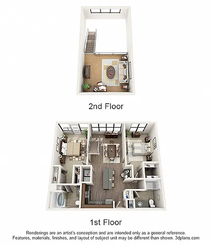 Floor plan C2 - Loft