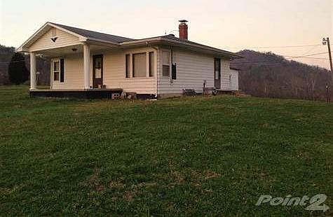 House sits on a small rise overlooking the 6 Acres!