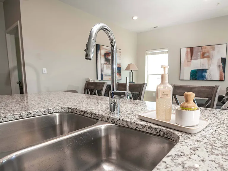 Kitchen sink at Heartland Flats Alliance.