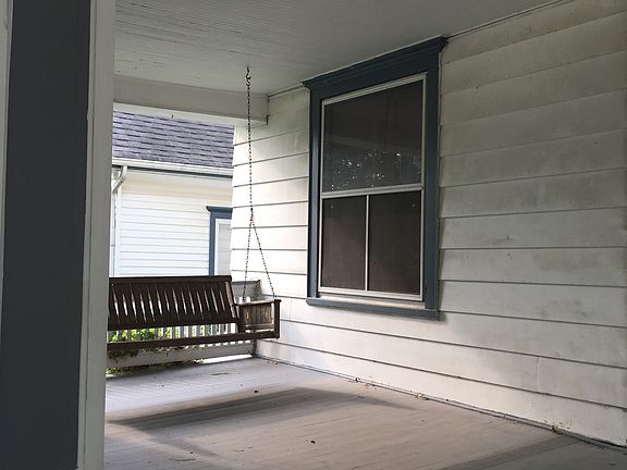 Porch with swing