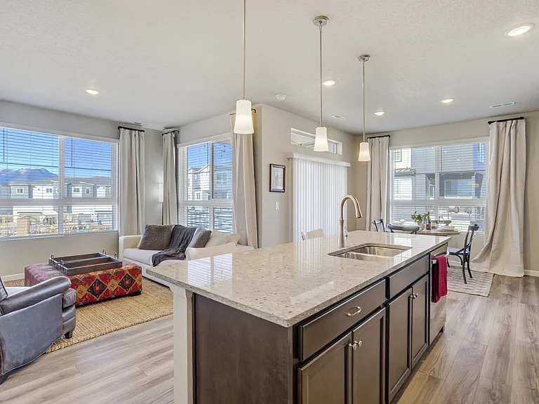 Kitchen
With a view out every window!