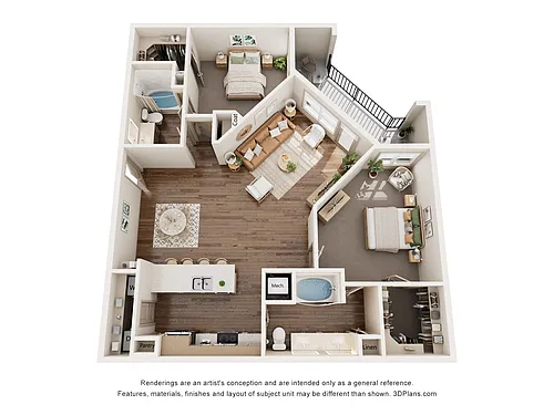 Floor plan B3