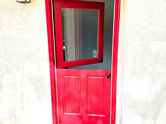Dutch Door add ventilation and extends outdoor space