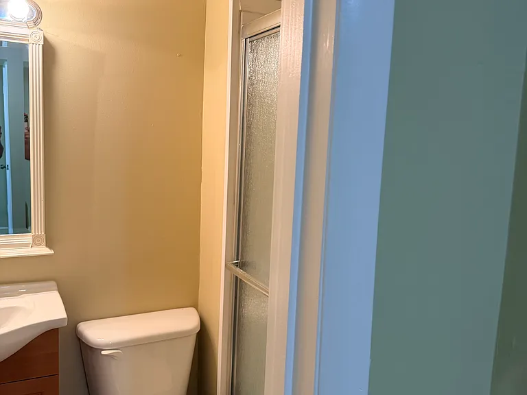 Basement bathroom