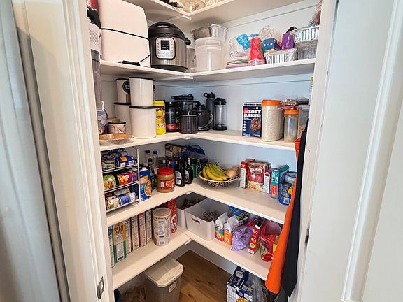 Large pantry with plenty of storage