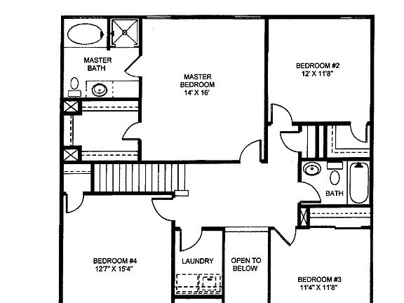 Floor Plan Upstairs