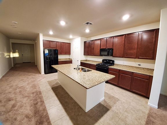 Hallway and Kitchen