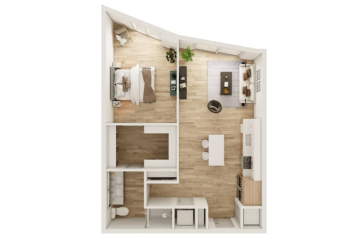 Floor plan A2-B