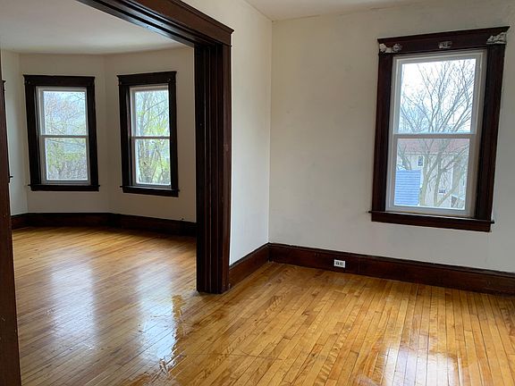 Living room/3rd bedroom opens into dining room/living room through pocket doors.