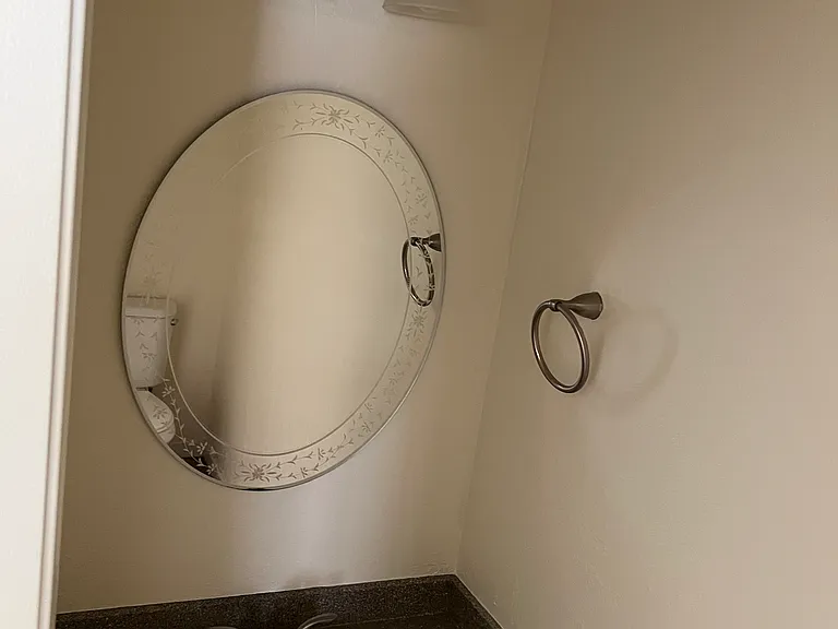 Downstairs powder room