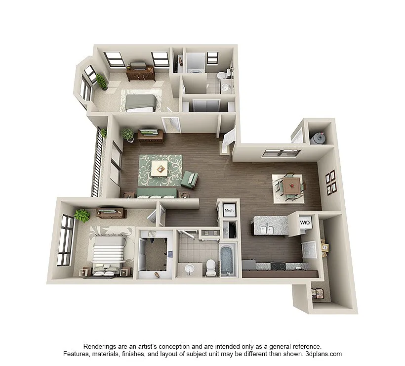 Floor plan Elle B4