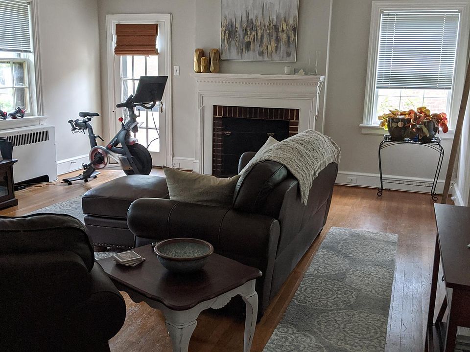 Living room from apartment entrance