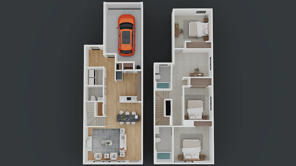 Floor plan Baystone (AU1700)