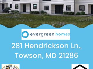 281 Hendrickson Ln #11373503, Towson, MD 21286
