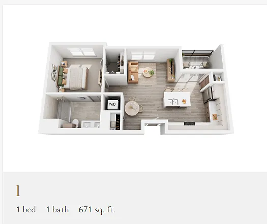 Floor plan Plan 1