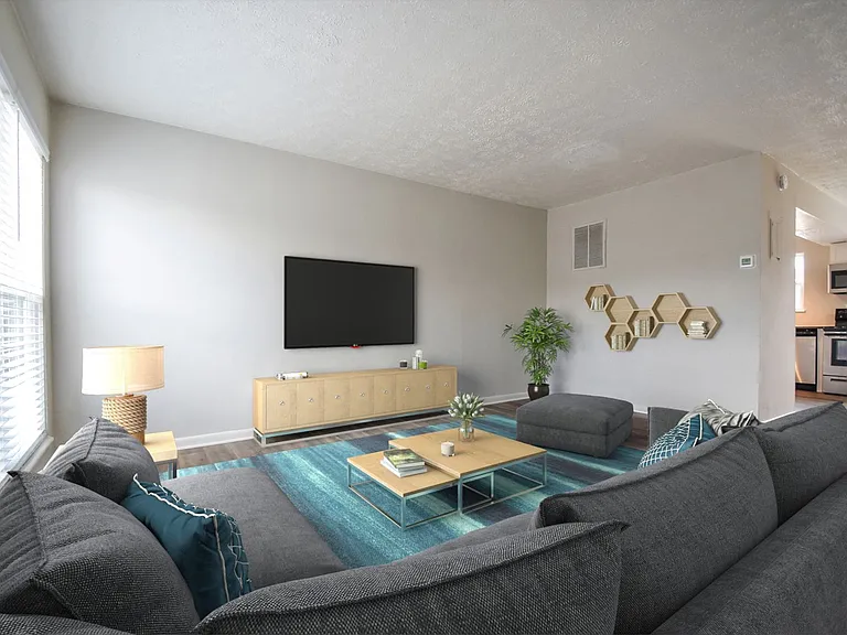Spacious Living Rooms
