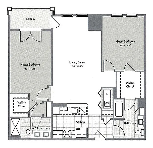 Floor plan B1