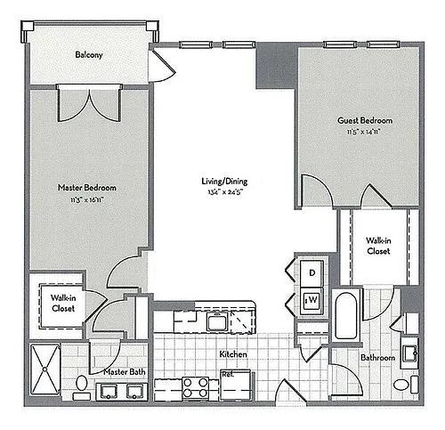 Floor plan B1