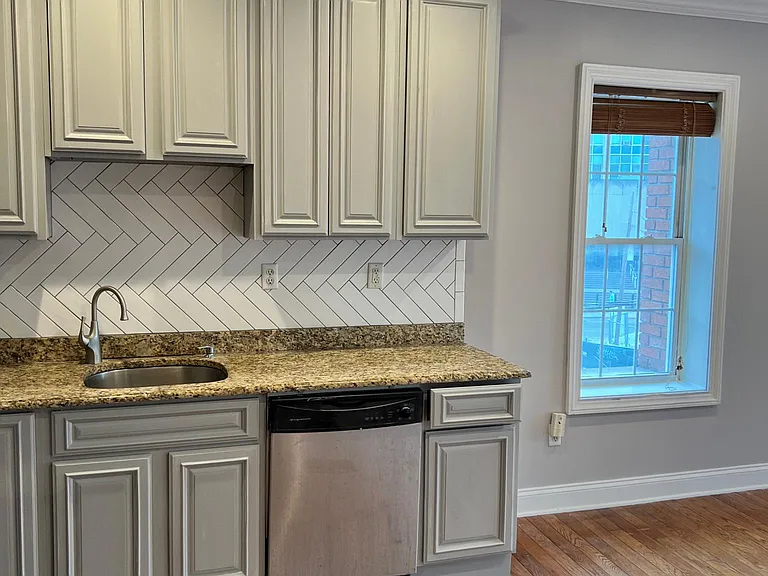 Dishwasher and custom cabinets.