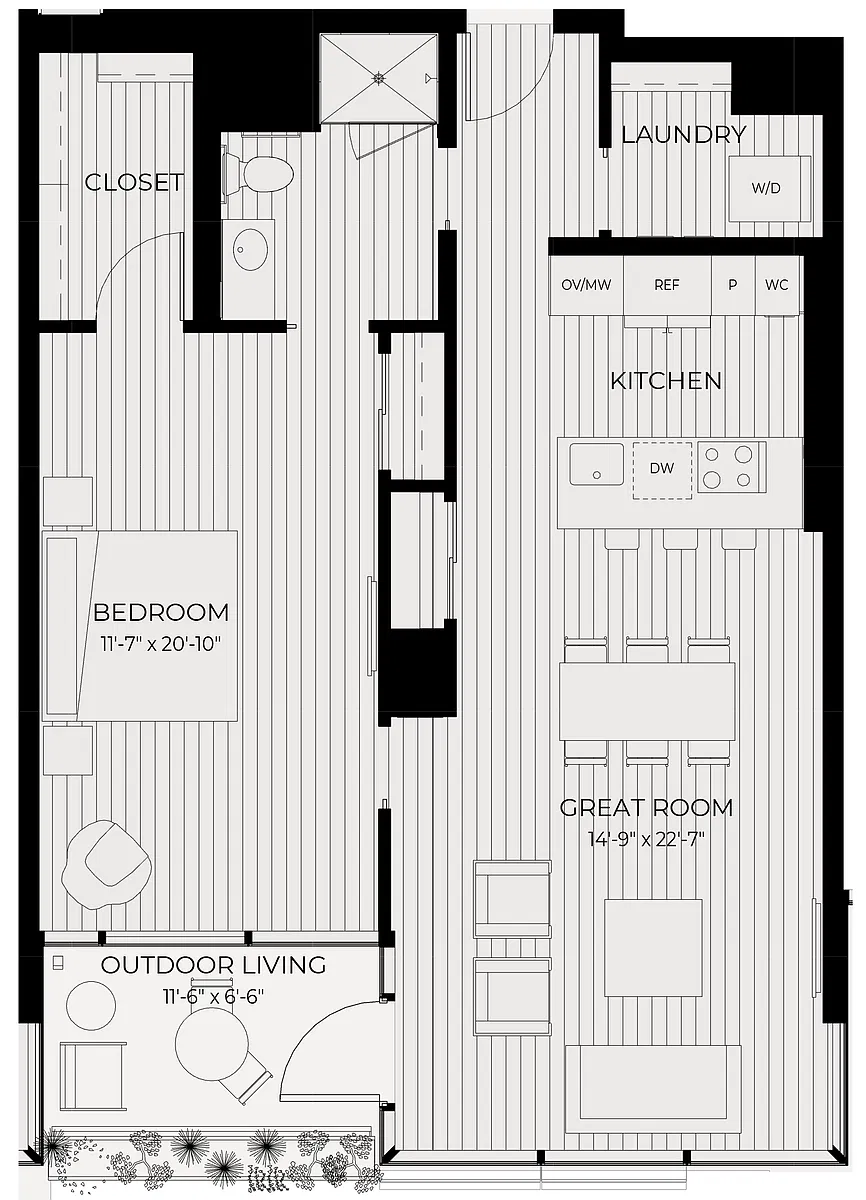 Floor plan Fairmont