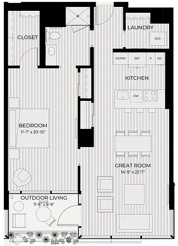 Floor plan Fairmont