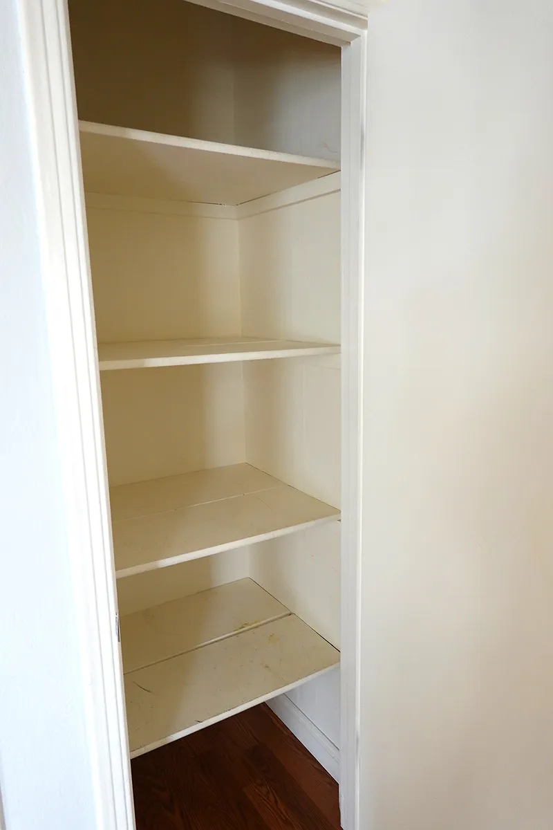 Linen closet - 725-735 Chadbourne Ave