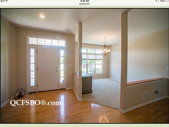 Open entry, formal dinning