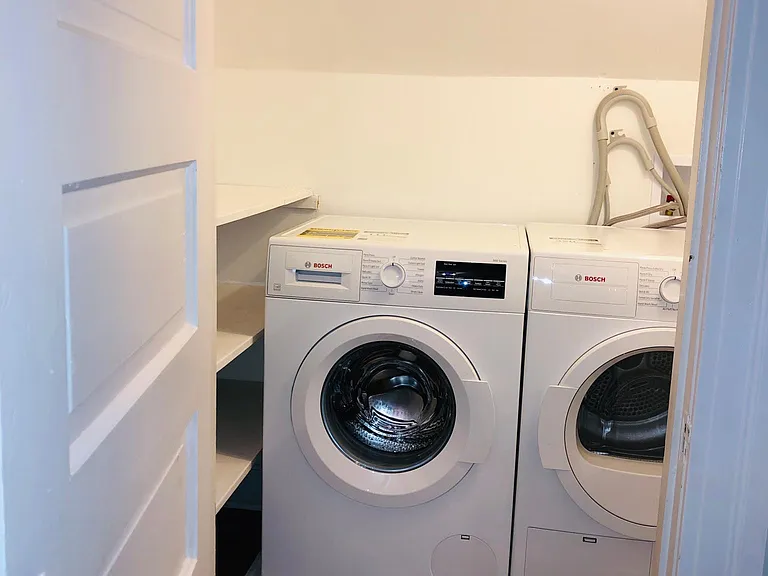New Bosch washer & dryer.