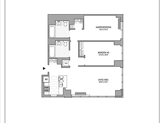 2nd image of 606 W 57th St APT 822
