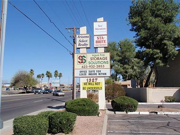 Agua Fria Storage Solutions Dysart Rd. Sign