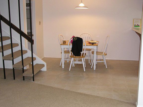 Dining area (table and chairs included)