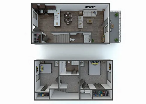 Floor plan The Parker