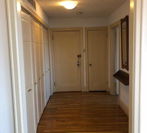 entry hall with lots of closets