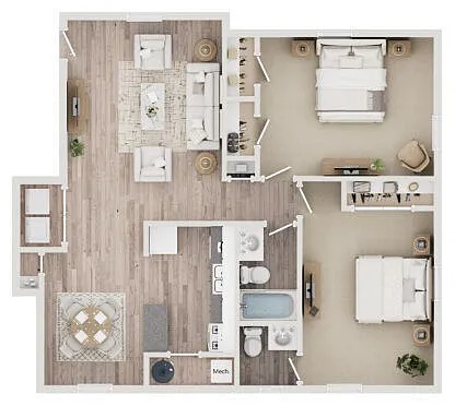 Floor plan Garden B