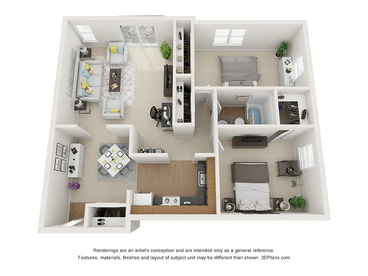 Floor plan B3